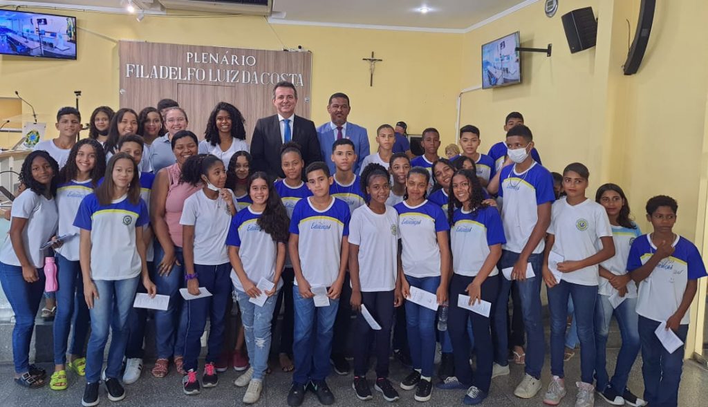 Alunos da escola João Nascimento visitam a Câmara de Estância. – Câmara ...